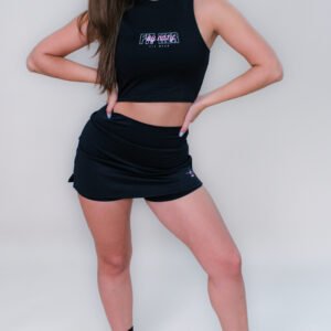 Alternative view of Noir Court Skirt