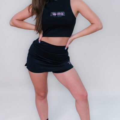 Alternative view of Noir Court Skirt